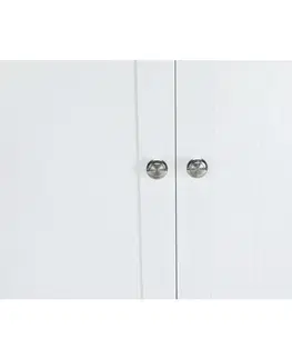 Kúpeľňový nábytok KONDELA Atene Typ 5 kúpeľňová skrinka biela