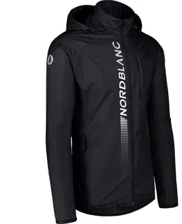 Cyklistické bundy a vesty Pánska ultraľahká cyklobunda Nordblanc Gambit čierna NBSJM7603_CRN