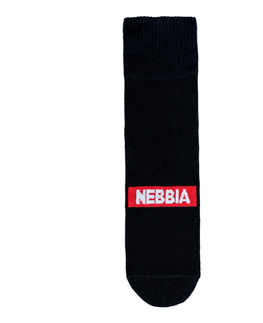 Pánske ponožky Vysoké ponožky Nebbia "EXTRA MILE" crew 103 White - 35-38