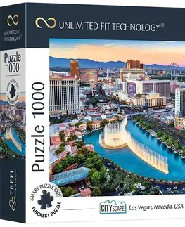 Hračky puzzle TREFL - Puzzle Las Vegas, Nevada, USA