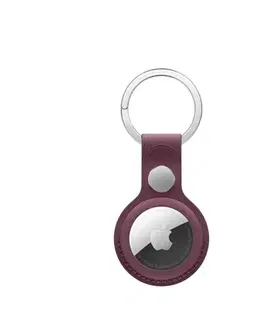 Puzdrá na mobilné telefóny Puzdro na kľúče pre Apple AirTag FineWoven, morušovo červená MT2J3ZMA