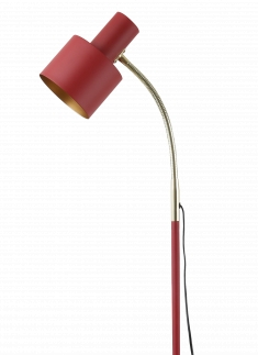 Stojacie lampy Stojacia lampa GTV SELVIA II LP-SELVII-20-DEC červená