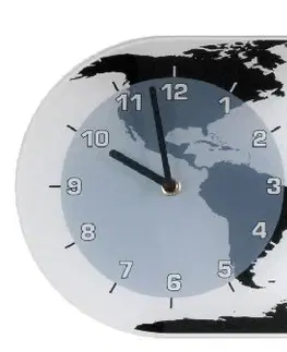 Hodiny Designové nástenné hodiny 8108 Nextime Mondial 50cm