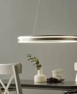 SmartHome lustre Q-Smart-Home Paul Neuhaus Q-VITO závesné LED 59 cm oceľ