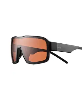 okuliare Lyžiarske a snowboardové okuliare F2 100 do pekného počasia čierne