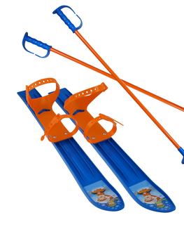 Detské boby a sane Detská lyžiarska súprava Sulov 60cm modrá