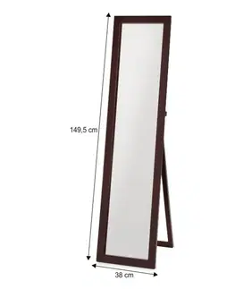 Zrkadlá Zrkadlo, stojanové, cappucino, AIDA NEW 20685-S-CAP