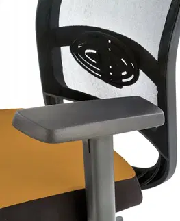 Kancelárske stoličky Kancelárska stolička GULIETTA Halmar Sivá