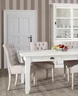 Stoly Stôl Milton white 200 x 100 x 78 cm