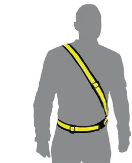 Reflexné pásky a klipy Reflexný popruh Oxford Bright Belt žltá fluo - M