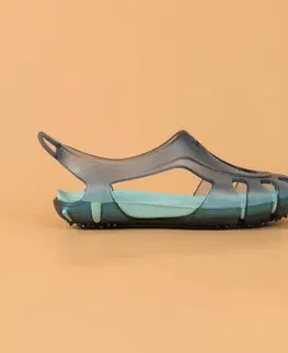 obuv Detská obuv do vody sivo-modrá