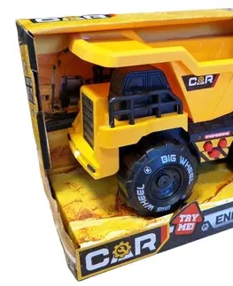 Hračky - dopravné stroje a traktory LAMPS - Stavebné auto sklápač Engineering 20cm