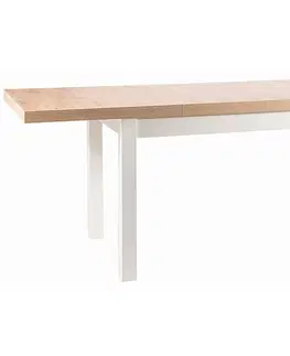 Jedálenské stoly PROVAL jedálenský stôl, dub Artisan / čierna