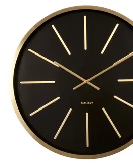 Hodiny Nástenné hodiny Karlsson 5579BK Maxiemus 60cm