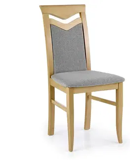 Čalúnené stoličky Stolička Citrone drevo/tkanina dub/inari 91 44x53x96