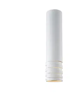 Svietidlá    100001 - Stropné svietidlo DRILL 1xGU10/4W/230V biela 