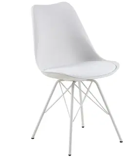 Plastové stoličky Stolička white 2 ks
