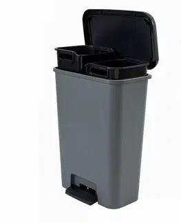 Odpadkové koše Curver Odpadkový kôš na triedený odpad Compatta, 23 + 23 l