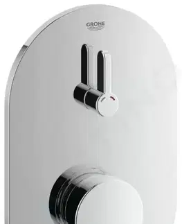 Kúpeľňové batérie GROHE - Eurosmart Cosmopolitan T Samozatváracia sprchová batéria pod omietku, chróm 36321000