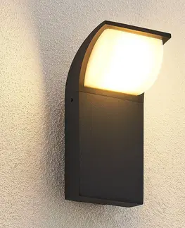 Vonkajšie nástenné svietidlá Lucande Lucande Tinna LED vonkajšie nástenné svietidlo
