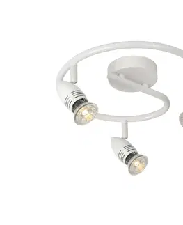 Svietidlá Lucide Lucide 13955/14/31 - LED bodové svietidlo CARO-LED 3xGU10/5W/230V biele 