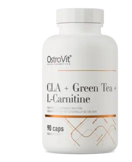 L-Karnitín OstroVit CLA + zelený čaj + L-karnitín