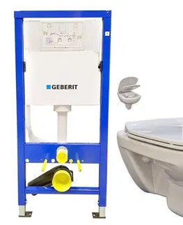 Kúpeľňa GEBERIT DuofixBasic bez tlačidla + WC bez oplachového kruhu Edge + SEDADLO 458.103.00.1 X EG1