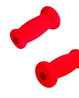 Komponenty na kolobežky Penové gripy JD BUG 8cm červené