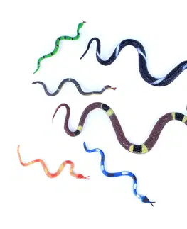 Hračky - figprky zvierat RAPPA - Hady 6 ks vo vrecku