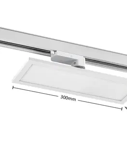 Svietidlá pre 3-fázové koľajnicové svetelné systémy Arcchio Arcchio Hairis 3-fázový LED panel biela, 3000 K