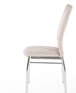 Jedálenské stoličky a kreslá Jedálenská stolička K309 Halmar Béžová