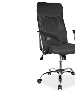 Kancelárske stoličky K-025 kancelárske kreslo, čierna