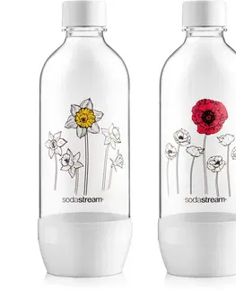 Sodastream a ďalšie výrobníky perlivej vody Sodastream Fľaša 1l DUO PACK KVETINY 