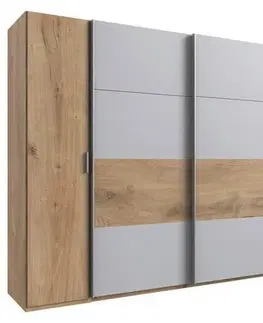 Šatníkové skrine s otočnými dverami Šatná Skriňa Oslo Šírka 272cm