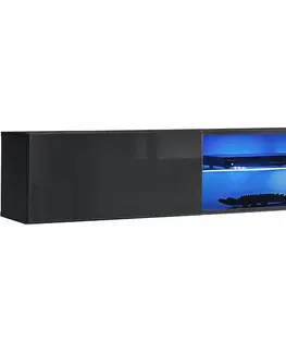 RTV stolíky v podkrovnom štýle TV stolík 4 Switch grafit