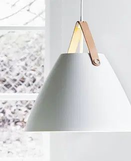 Závesné svietidlá DFTP by Nordlux Závesné LED svietidlo Strap 36, biele