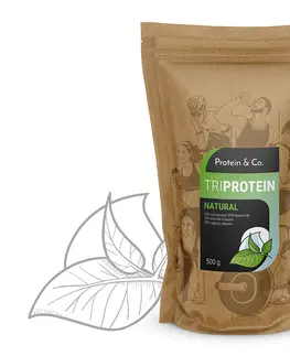 Športová výživa Protein & Co. Triprotein ochutený – 500 g Zvoľ príchuť: Vanilla dream