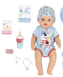 Hračky bábiky ZAPF CREATION - BABY born s čarovným cumlíkom, chlapček, 43 cm