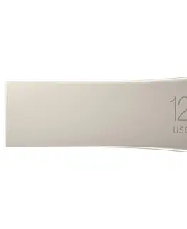 USB Flash disky USB kľúč Samsung BAR Plus, 128 GB, USB 3.2 Gen 1, strieborný