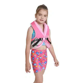 Záchranné vesty Detská penová plávacia vesta MASTER Evee 25 - 35 kg - ružová