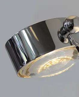 Nástenné svietidlá Top Light Nástenné svietidlo PUK SIDES, 1-pl. 10 cm chróm