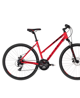Bicykle KELLYS CLEA 70 2022 Red - S (17", 155-170 cm)