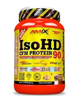 Proteíny 86 - 100 % IsoHD 90 CFM Protein - Amix 800 g Double White Choco