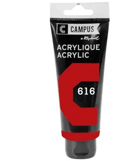 Hračky CAMPUS - SE akryl farba 100 ml Medium Red 616