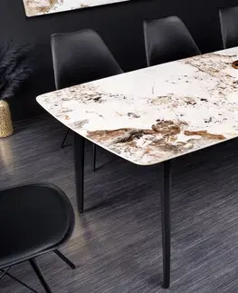 Jedálenské stoly Jedálenský stôl GOLLA Dekorhome 160x85x76 cm