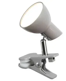 Stolové lampy Rabalux 1480 klip-on stolná lampa Noah