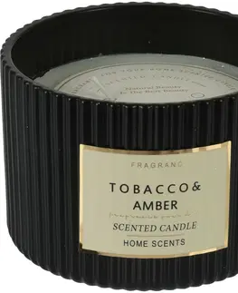 Dekoratívne sviečky Vonná sviečka v skle Tobacco and Amber, 11,5 x 8 cm, 250 g