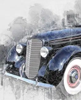 Vintage  a retro obrazy Obraz historické retro auto