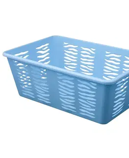 Kúpeľňové doplnky Modrý košík Zebra