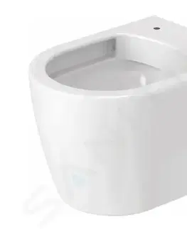 Záchody DURAVIT - ME by Starck Závesné WC, Rimless, s HygieneGlaze, alpská biela 2530092000